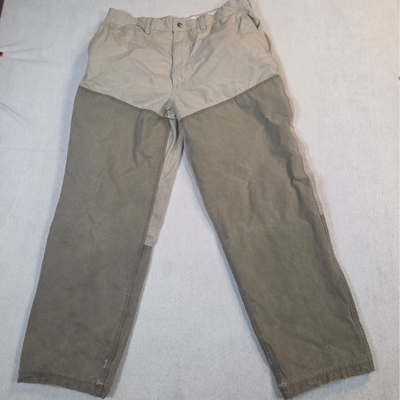 Filson Other - Vintage CC Filson Hunting Pants 34x30 Style 1457 Made In USA Waxed Cloth Brush